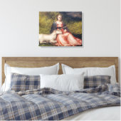 Toile Giorgione's Woman with Unicorn (1510) Canvas (Insitu(Chambre))