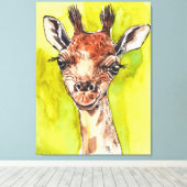 Toile Girafe (Insitu (Plancher de Bois))