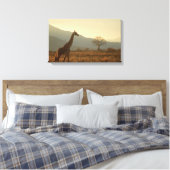 Toile Girafe dans la savane (Insitu(Chambre))