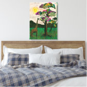 Toile Girafe sur les Avions d'Afrique (Insitu(Chambre))