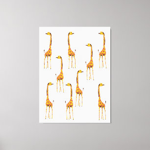 Toile Girafes