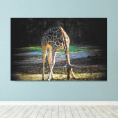 Toile Giraffe 2Design (Insitu (Plancher de Bois))