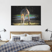 Toile Giraffe 2Design (Insitu(Chambre))