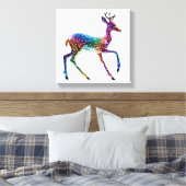 Toile Giraffe colorée (Insitu(Chambre))
