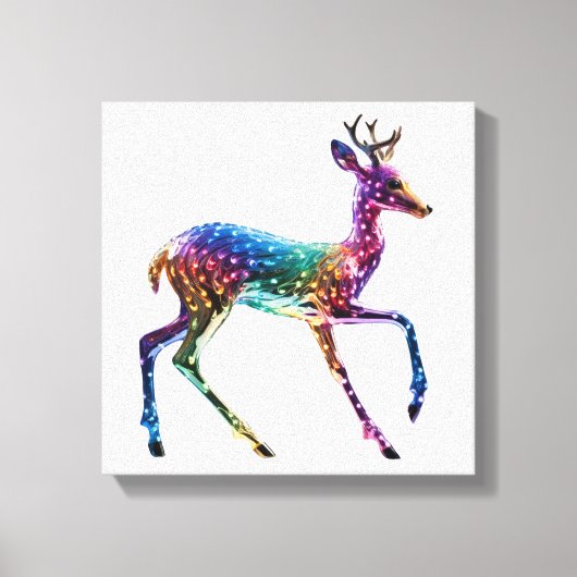 Toile Giraffe colorée (Recto)