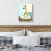 Toile Giraffe de la Parade Animale (Insitu(Chambre))