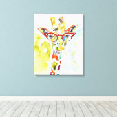 Toile Giraffe de pantalons (Insitu (Plancher de Bois))