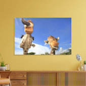 Toile Giraffe (Giraffa camelopardalis) 2 (Insitu(Salon))