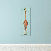 TOILE GIRAFFE & PARROT (Insitu (Plancher de Bois))