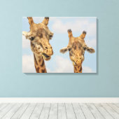 Toile Giraffes (Insitu (Plancher de Bois))