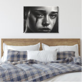 Toile Girl with tears (Insitu(Chambre))