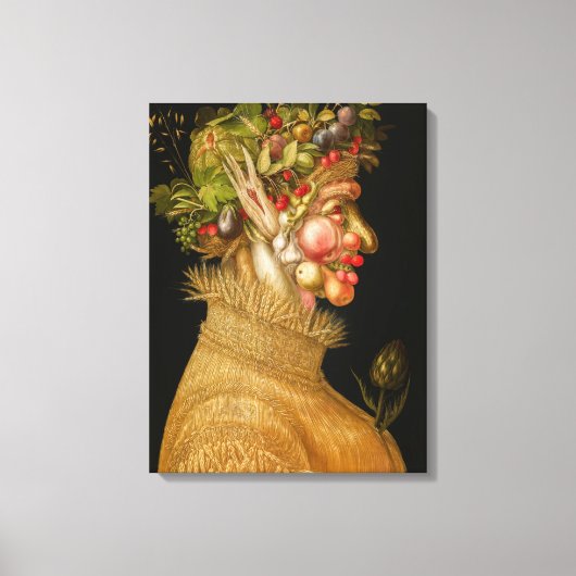 Toile Giuseppe Arcimboldo - Été (Recto)