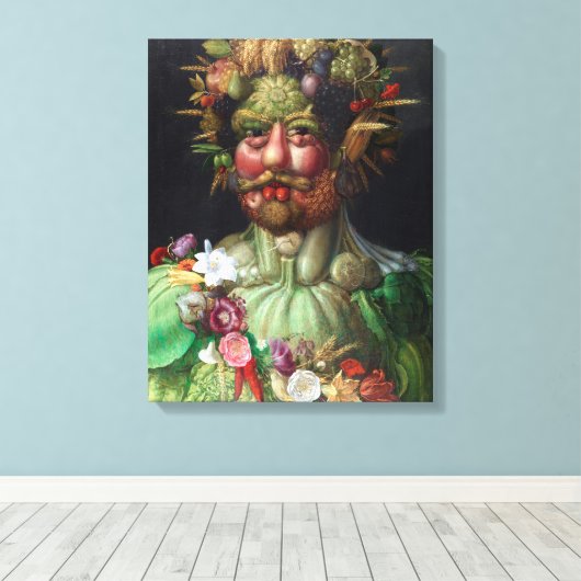 Toile Giuseppe Arcimboldo Vertumnus (Insitu (Plancher de Bois))