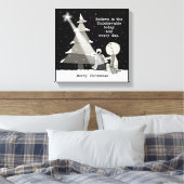 Toile Giver cadeau-Joyeux Noël (Insitu(Chambre))