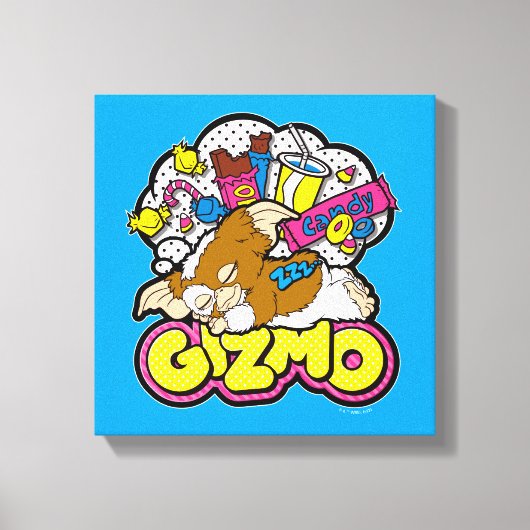 Toile Gizmo | Rêver de sucreries (Recto)