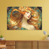 Toile GK_24006, Style Art Nouveau (Insitu(Salon))