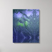 Toile glace bleue cool  (Recto)