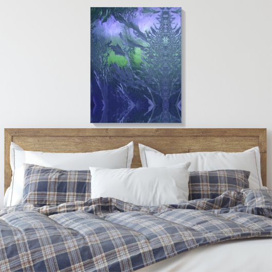 Toile glace bleue cool  (Insitu(Chambre))