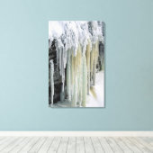 Toile Glace bleue et ruissellement des eaux souterraines (Insitu (Plancher de Bois))