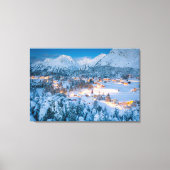 Toile Glace et neige | Graubunden, Engadin, Suisse (Recto)