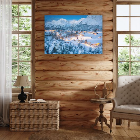 Toile Glace et neige | Graubunden, Engadin, Suisse