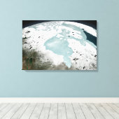 Toile Glace Maritime De La Baie D'Hudson Le 29 Avril 200 (Insitu (Plancher de Bois))