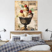 Toile Glace Sundae Collage (Insitu(Chambre))