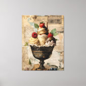 Toile Glace Sundae Collage (Recto)