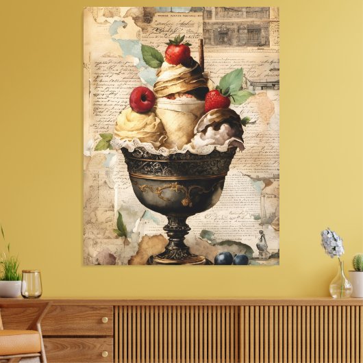 Toile Glace Sundae Collage (Insitu(Salon))