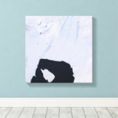 Toile Glacier de Pine Island (Insitu (Plancher de Bois))