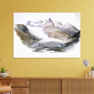 Toile Glacier du Rhône
