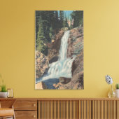 Toile Glacier, MT - Vue de Trick Falls & Medicine (Insitu(Salon))