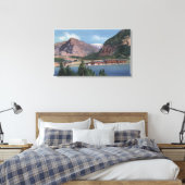 Toile Glacier National Park, MT - Hôtel de Glacier (Insitu(Chambre))