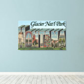 Toile Glacier Nat'l Forest, Montana (Insitu (Plancher de Bois))