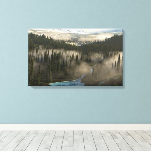 Toile Glacier Valley (Insitu (Plancher de Bois))