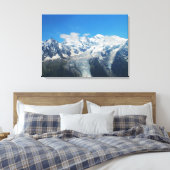 Toile Glaciers sur le Mont Blanc (Insitu(Chambre))