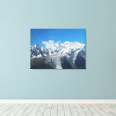 Toile Glaciers sur le Mont Blanc (Insitu (Plancher de Bois))