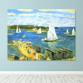 Toile Glackens - Mahone Bay, beaux-arts, (Insitu (Plancher de Bois))