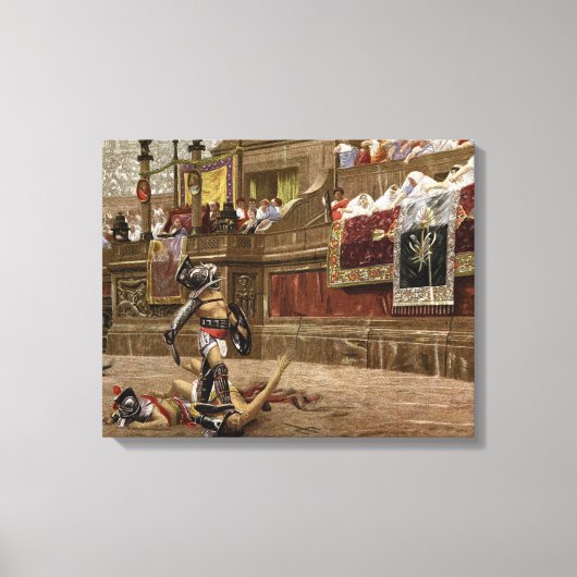 Toile Gladiateurs romains anciens (Recto)