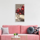 Toile Glam Disco Bowl Cherries Still Life Pop Art (Insitu(Salon))