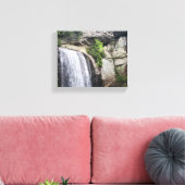 Toile Glass Falls Brevard Caroline du Nord (Insitu(Salon))