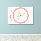 Toile Gleason's ~NEW STANDARD MAP OF THE WORLD~ Poster (Insitu (Plancher de Bois))