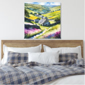 Toile "Glen Garlands" Paysage Yorkshire Dales Scène (Insitu(Chambre))