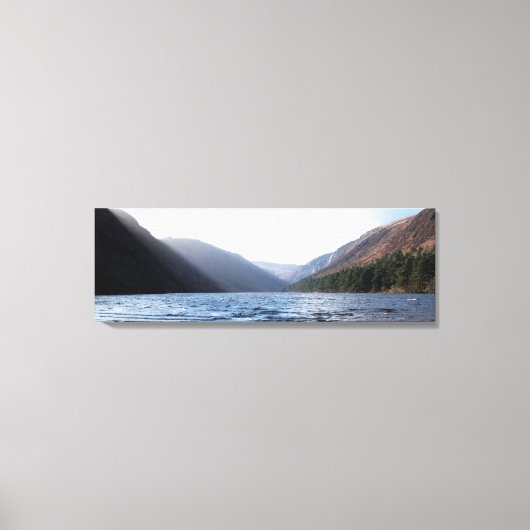Toile Glendalough - lac supérieur (Recto)