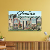 Toile Glendive, Montana - Scènes de grandes lettres (Insitu(Salon))