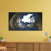 Toile Glice marine arctique (Insitu(Salon))