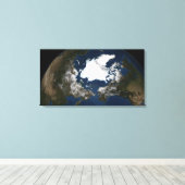 Toile Glice marine arctique (Insitu (Plancher de Bois))