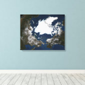 Toile Glice marine arctique (Insitu (Plancher de Bois))