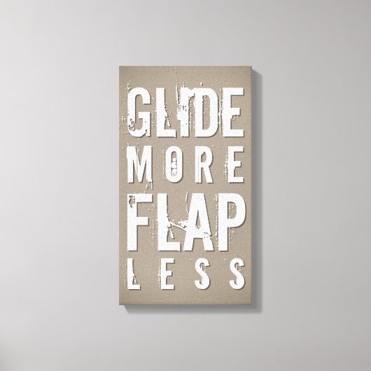 Toile Glide Plus Flap Moins Ardoise Téméraire| Décor Mur (Recto)