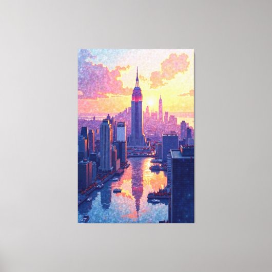 Toile Glissement Skyline (Recto)